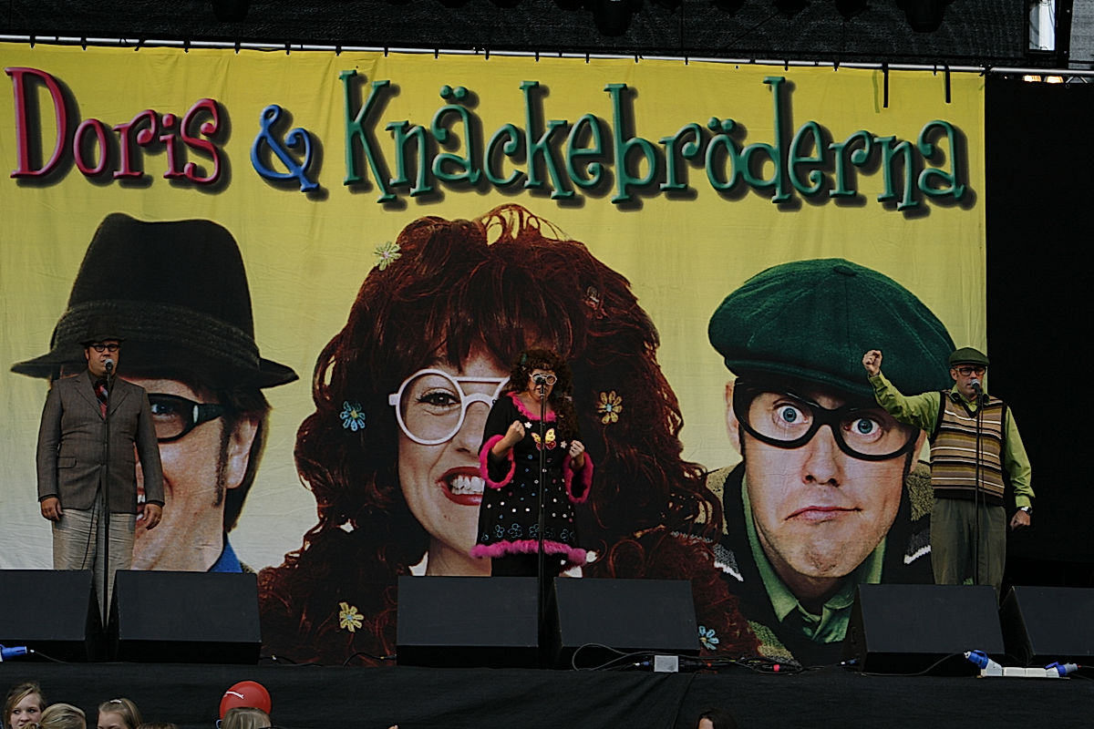 Doris & Knäckebröderna - 2008 - SommarRock Svedala