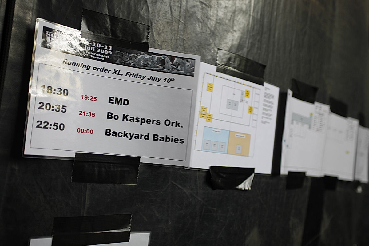 Funktionärer - 2009 - SommarRock Svedala