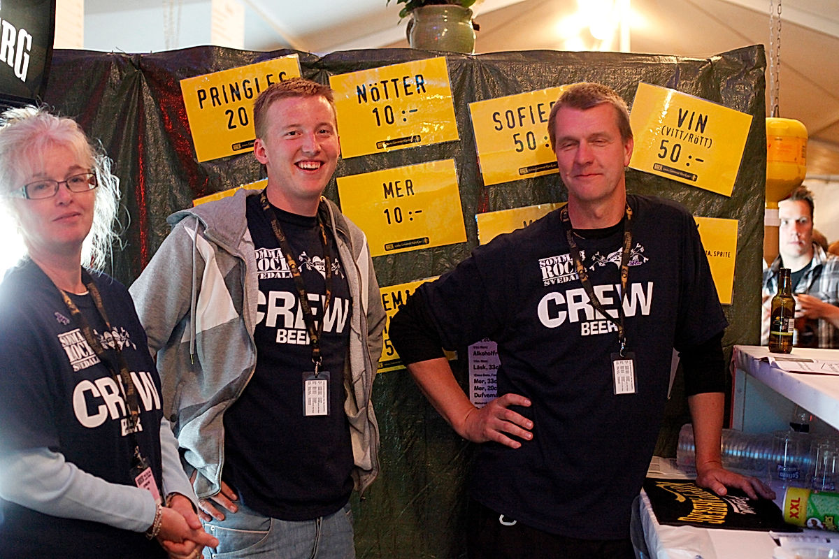 Funktionärer - 2012 - SommarRock Svedala