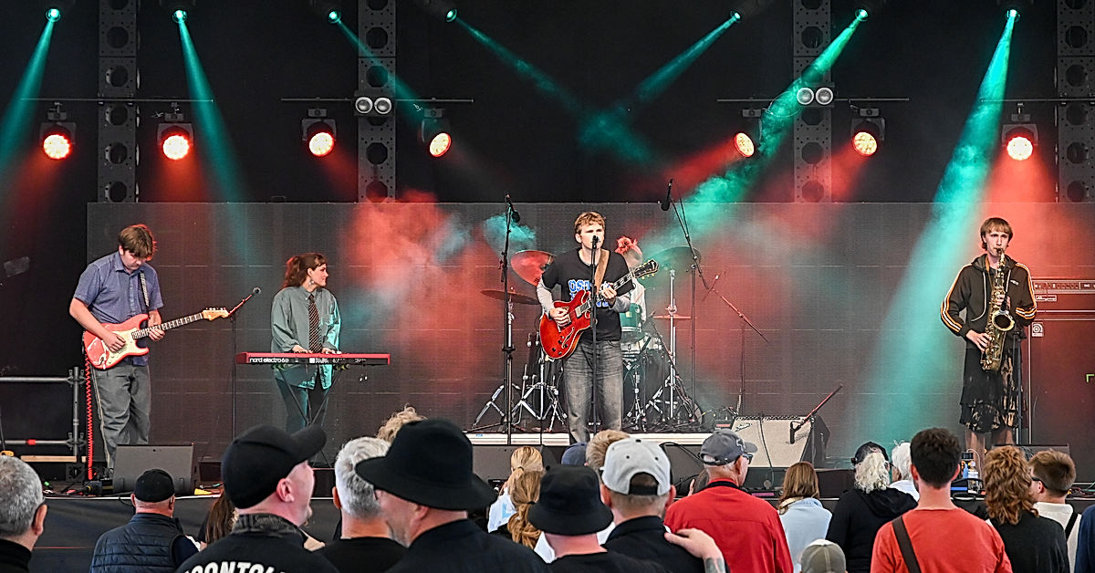 Eric Rilvik & Blå Hallen - 2025 - SommarRock Svedala